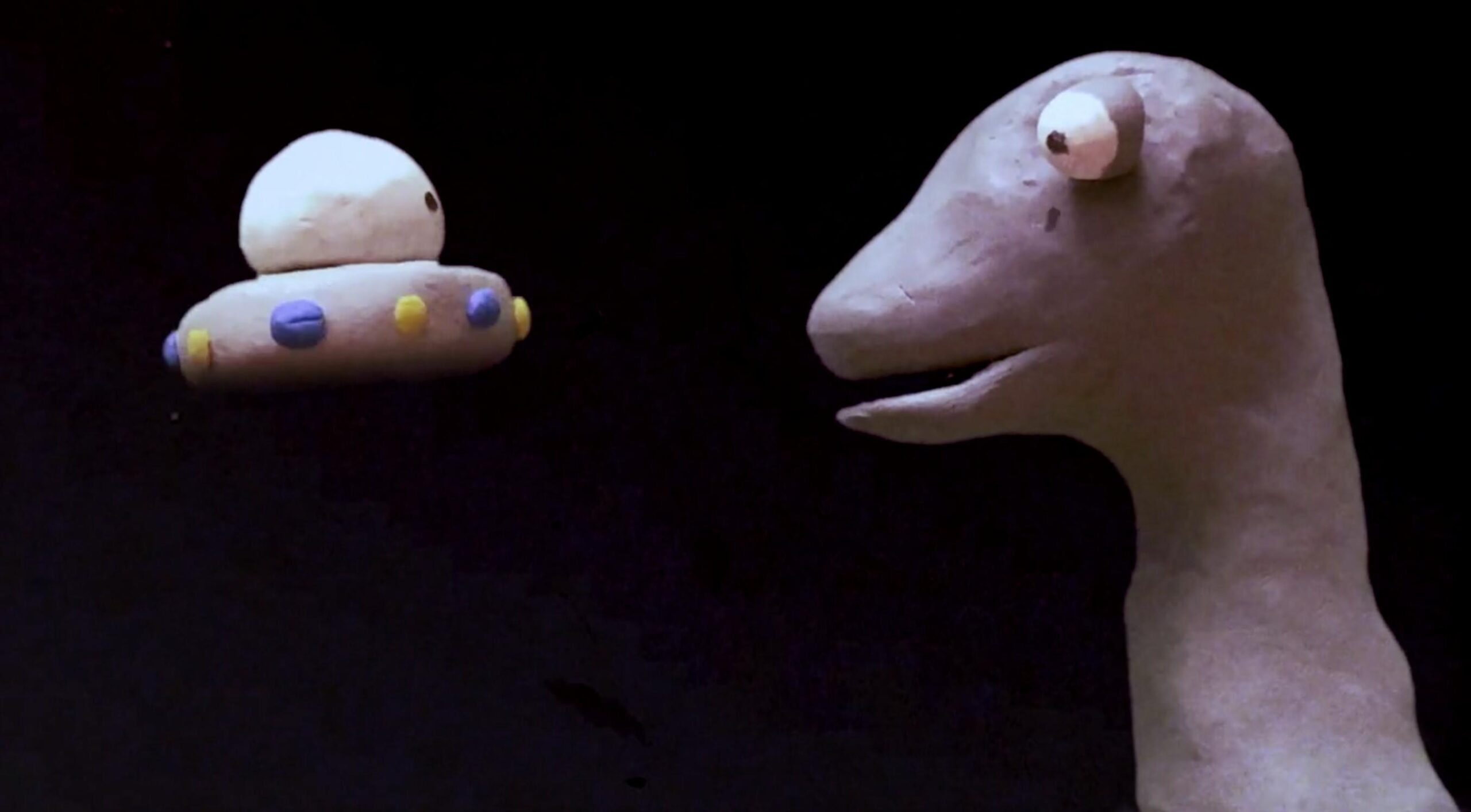 UFO Vs Dinosaur
